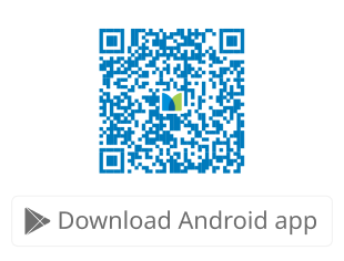 Download Android app QR image